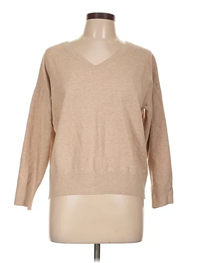 Pre-owned Old Navy 3/4 Sleeve T-shirt In Brown