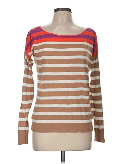 Pre-owned Old Navy 3/4 Sleeve T-shirt In Brown