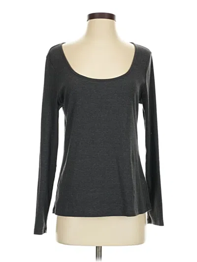 Pre-owned Old Navy 3/4 Sleeve T-shirt In Gray