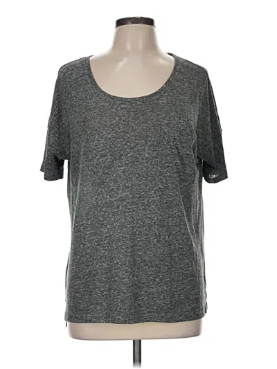 Pre-owned Old Navy 3/4 Sleeve T-shirt In Gray