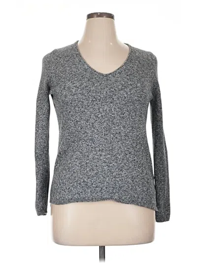 Pre-owned Old Navy 3/4 Sleeve T-shirt In Gray