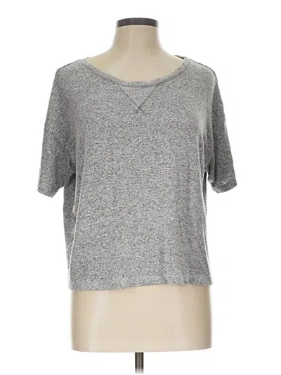 Pre-owned Old Navy 3/4 Sleeve T-shirt In Gray