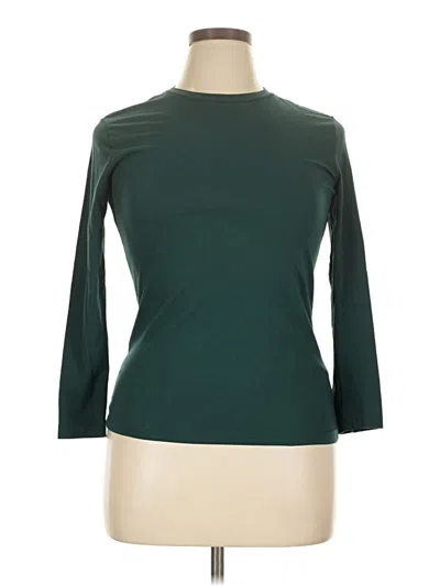 Pre-owned Old Navy 3/4 Sleeve T-shirt In Green