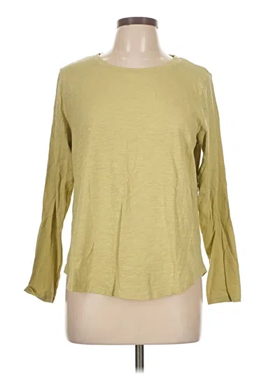 Pre-owned Old Navy 3/4 Sleeve T-shirt In Green
