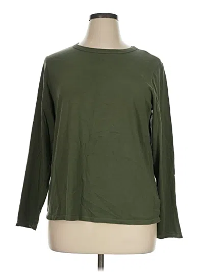 Pre-owned Old Navy 3/4 Sleeve T-shirt In Green