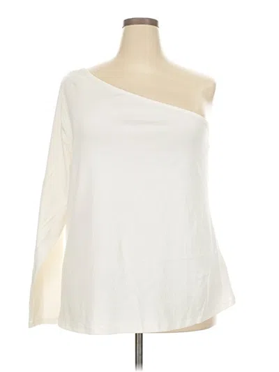Pre-owned Old Navy 3/4 Sleeve T-shirt In Ivory