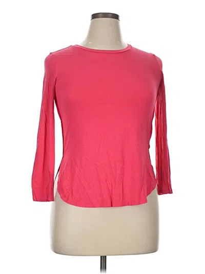Pre-owned Old Navy 3/4 Sleeve T-shirt In Pink