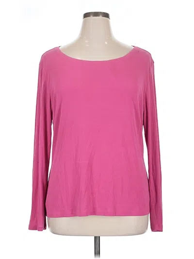 Pre-owned Old Navy 3/4 Sleeve T-shirt In Pink