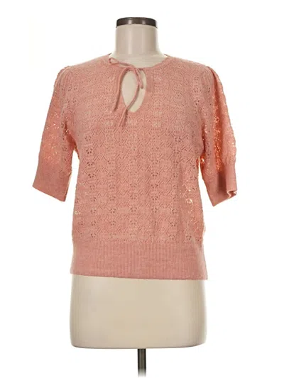 Pre-owned Old Navy 3/4 Sleeve T-shirt In Pink