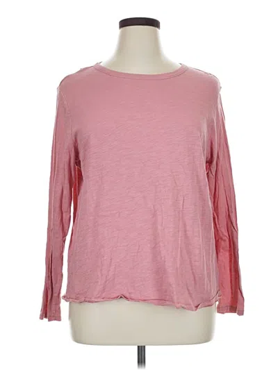 Pre-owned Old Navy 3/4 Sleeve T-shirt In Pink