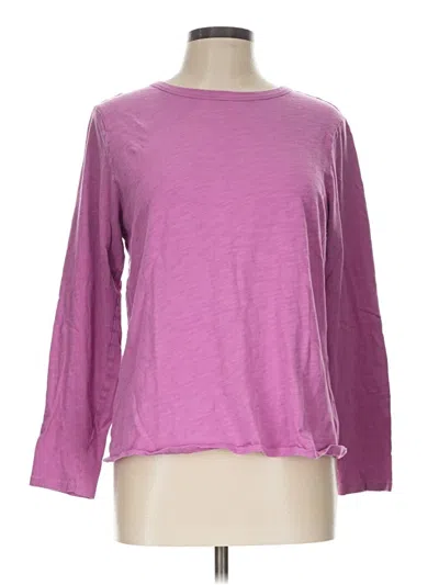 Pre-owned Old Navy 3/4 Sleeve T-shirt In Purple