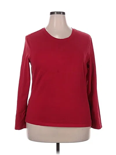 Pre-owned Old Navy 3/4 Sleeve T-shirt In Red