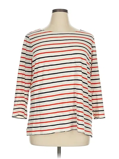 Pre-owned Old Navy 3/4 Sleeve T-shirt In Red
