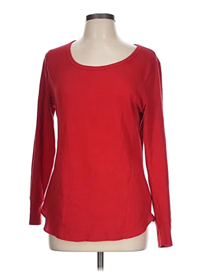 Pre-owned Old Navy 3/4 Sleeve T-shirt In Red