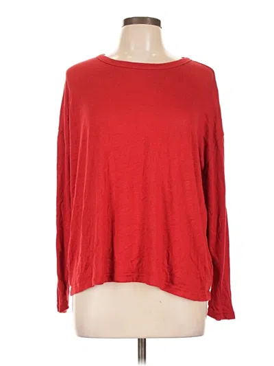 Pre-owned Old Navy 3/4 Sleeve T-shirt In Red