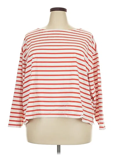 Pre-owned Old Navy 3/4 Sleeve T-shirt In Red