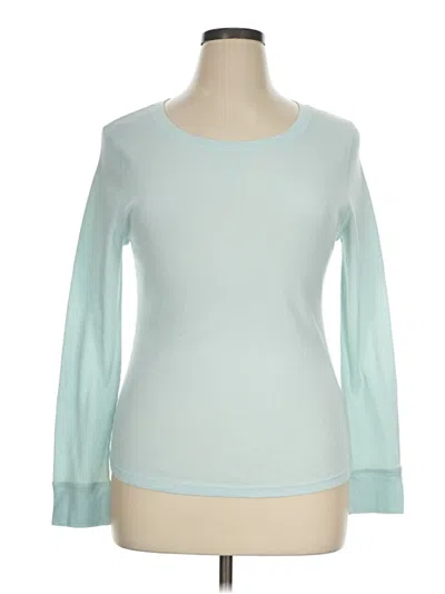 Pre-owned Old Navy 3/4 Sleeve T-shirt In Teal