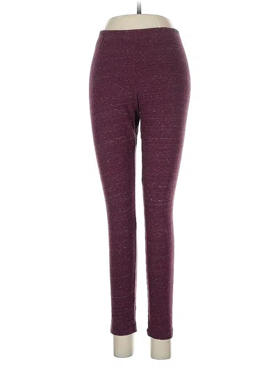 Pre-owned Old Navy Active Pants In Burgundy