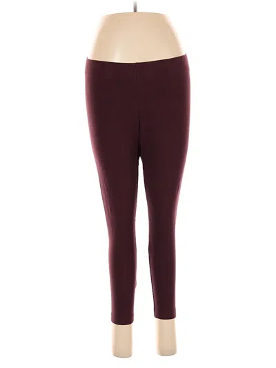 Pre-owned Old Navy Active Pants In Burgundy
