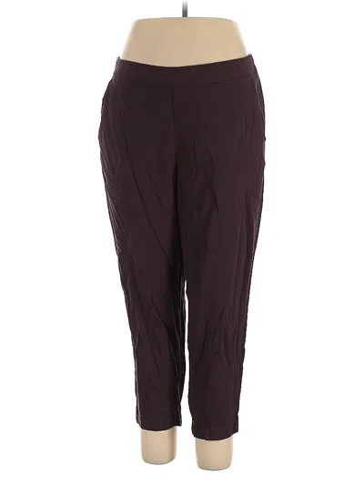 Pre-owned Old Navy Active Pants In Burgundy