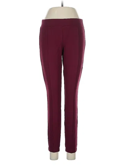 Pre-owned Old Navy Active Pants In Burgundy