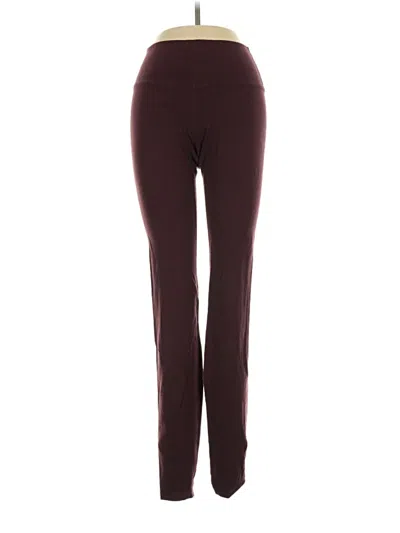 Pre-owned Old Navy Active Pants In Burgundy