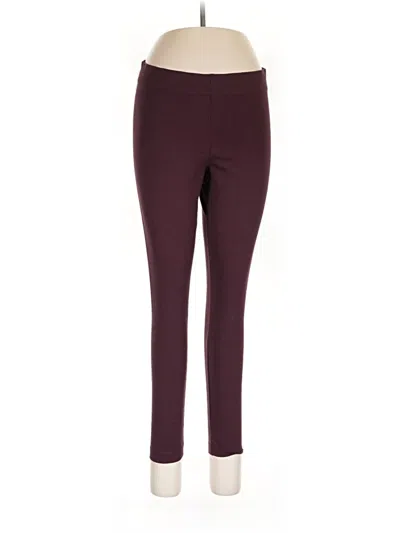 Pre-owned Old Navy Active Pants In Burgundy