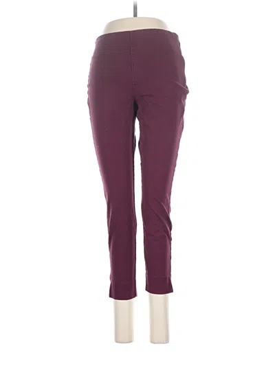 Pre-owned Old Navy Active Pants In Burgundy