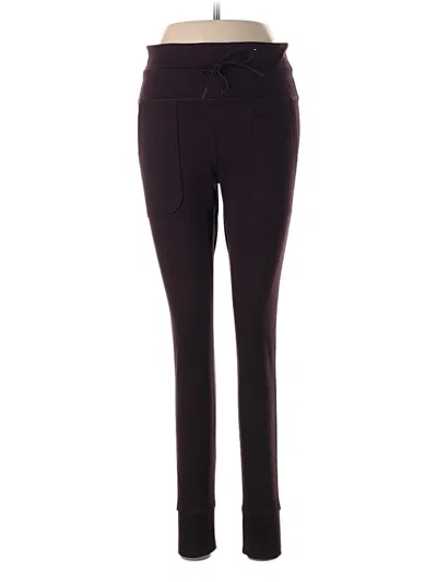 Pre-owned Old Navy Active Pants In Burgundy