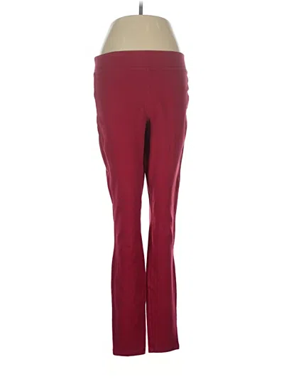 Pre-owned Old Navy Active Pants In Burgundy