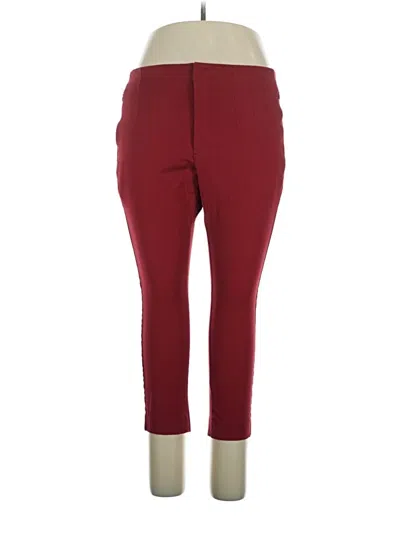 Pre-owned Old Navy Active Pants In Burgundy
