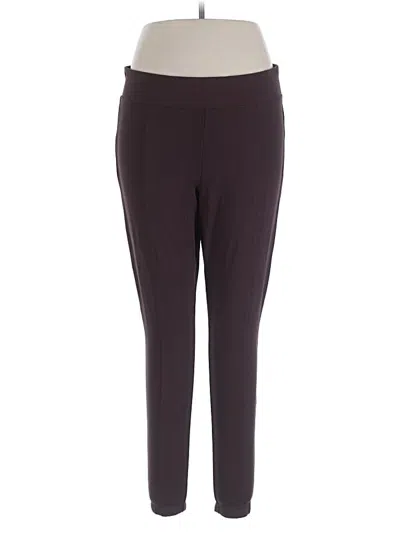 Pre-owned Old Navy Active Pants In Burgundy