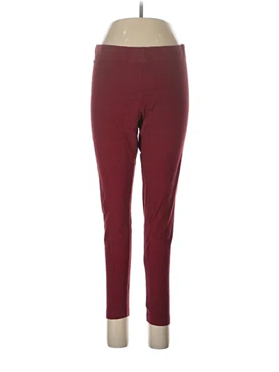 Pre-owned Old Navy Active Pants In Burgundy