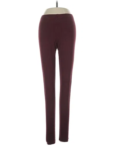 Pre-owned Old Navy Active Pants In Burgundy