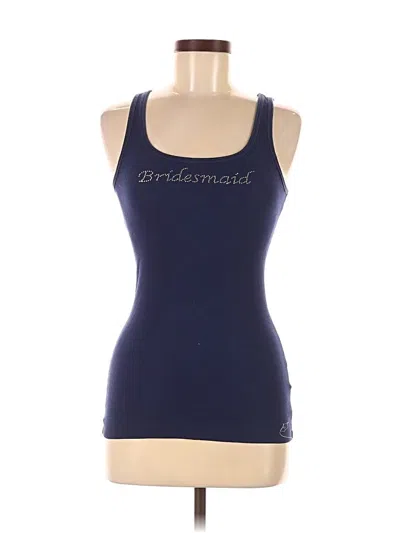 Pre-owned Old Navy Active Tank Top In Blue