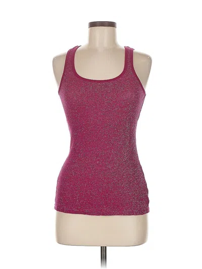 Pre-owned Old Navy Active Tank Top In Burgundy