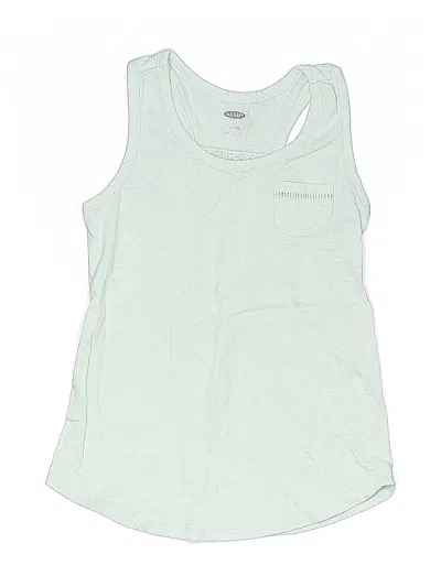 Pre-owned Old Navy Kids' Active Tank Top In Green