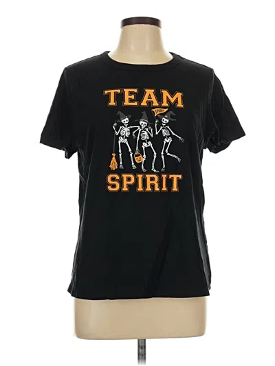 Pre-owned Old Navy Active T-shirt In Black