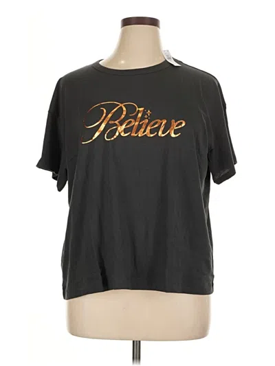 Pre-owned Old Navy Active T-shirt In Black