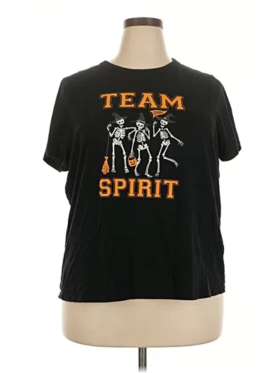 Pre-owned Old Navy Active T-shirt In Black