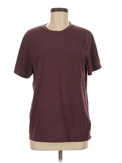 Pre-owned Old Navy Active T-shirt In Burgundy