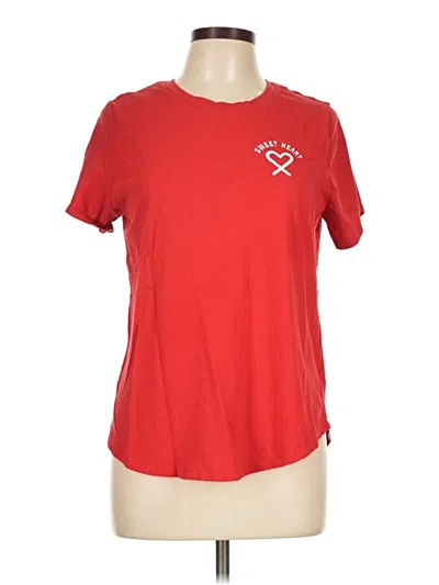 Pre-owned Old Navy Active T-shirt In Red