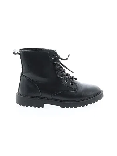 Pre-owned Old Navy Kids' Ankle Boots In Black