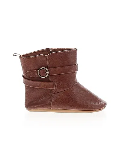 Pre-owned Old Navy Kids' Ankle Boots In Brown