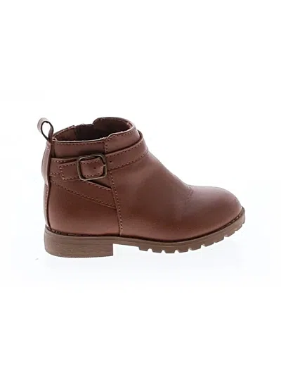 Pre-owned Old Navy Kids' Ankle Boots In Brown