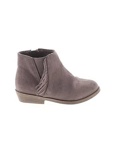 Pre-owned Old Navy Kids' Ankle Boots In Brown