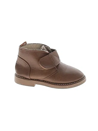 Pre-owned Old Navy Kids' Ankle Boots In Brown