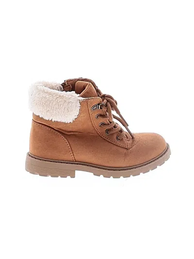 Pre-owned Old Navy Kids' Ankle Boots In Brown