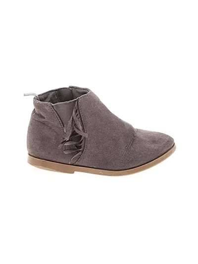 Pre-owned Old Navy Kids' Ankle Boots In Gray