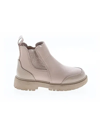 Pre-owned Old Navy Kids' Ankle Boots In Ivory